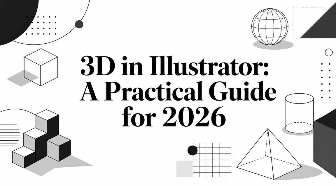 3D in Illustrator: A Practical Guide for 2026