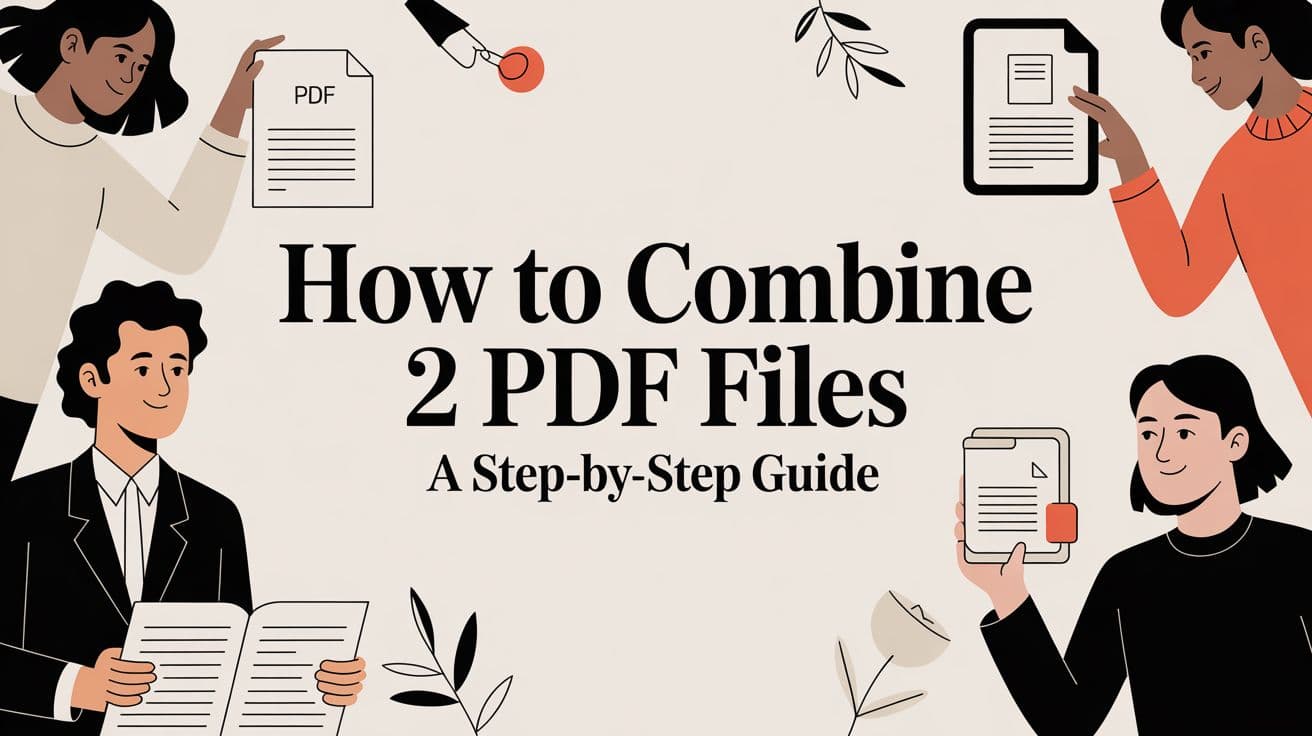 How to Combine 2 PDF Files A Step-by-Step Guide