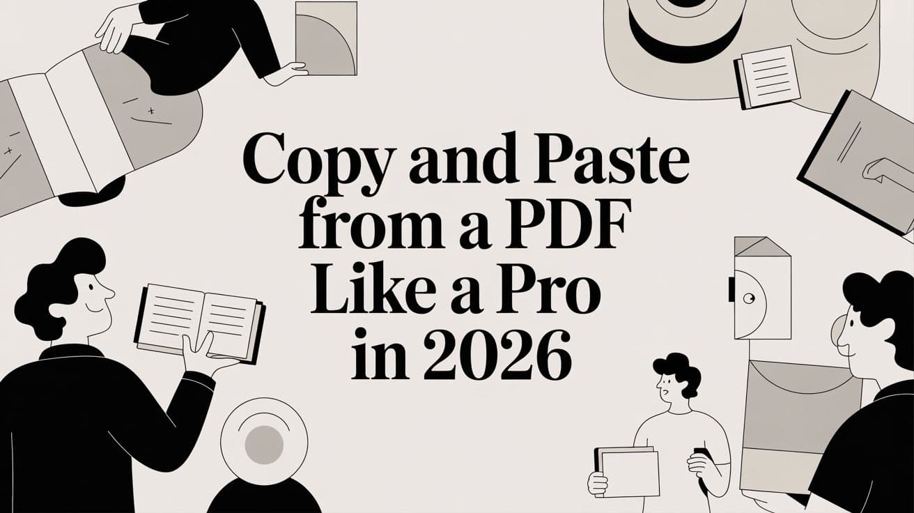 Copy and Paste From a PDF Like a Pro in 2026