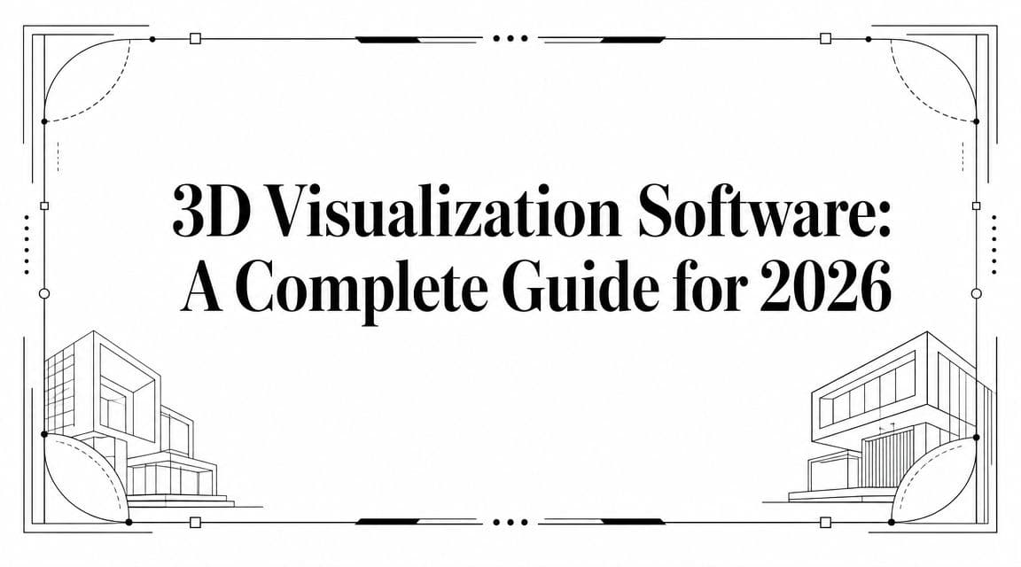 3D Visualization Software: A Complete Guide for 2026