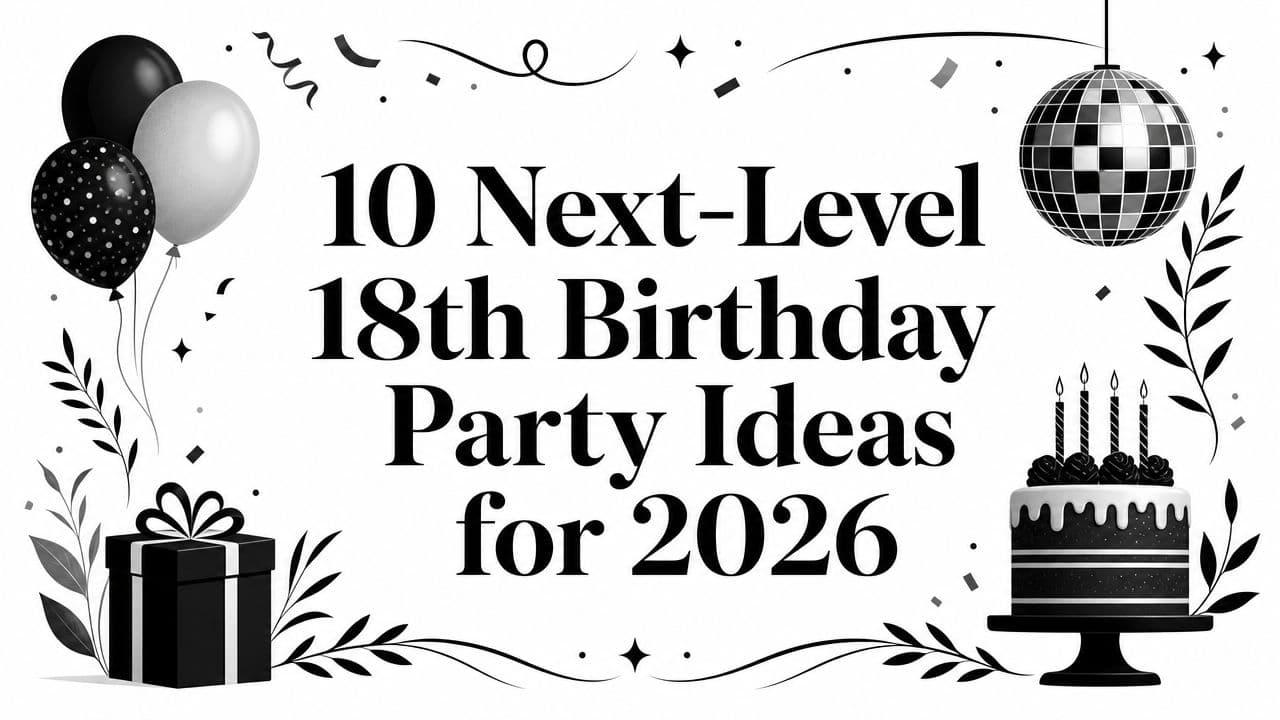 10 Next-Level 18th Birthday Party Ideas for 2026