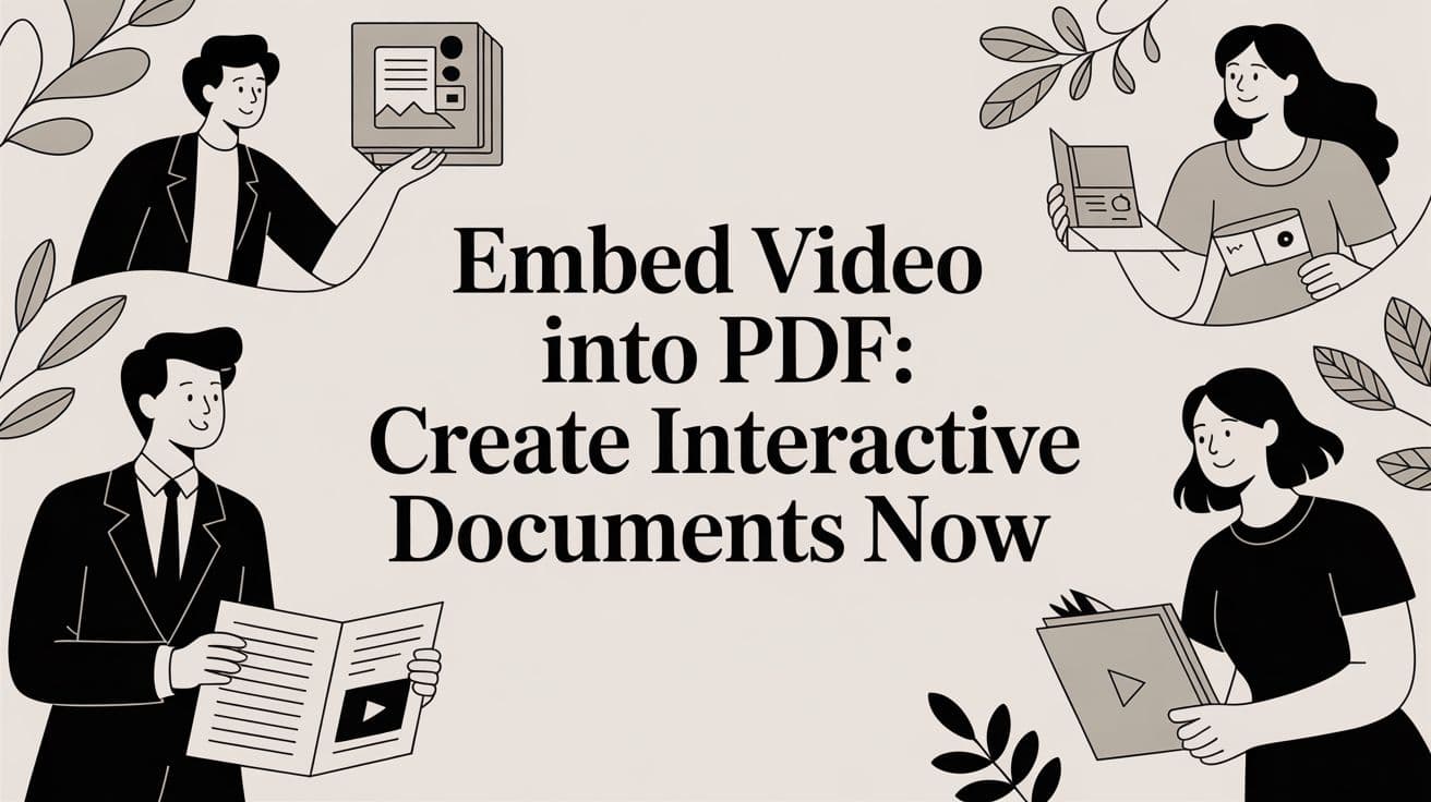 Embed Video into PDF: Create Interactive Documents Now