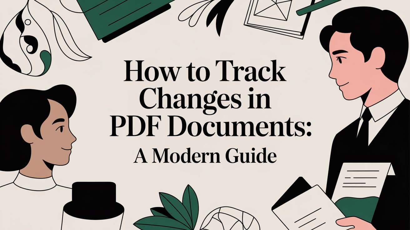 How to Track Changes in PDF Documents A Modern Guide