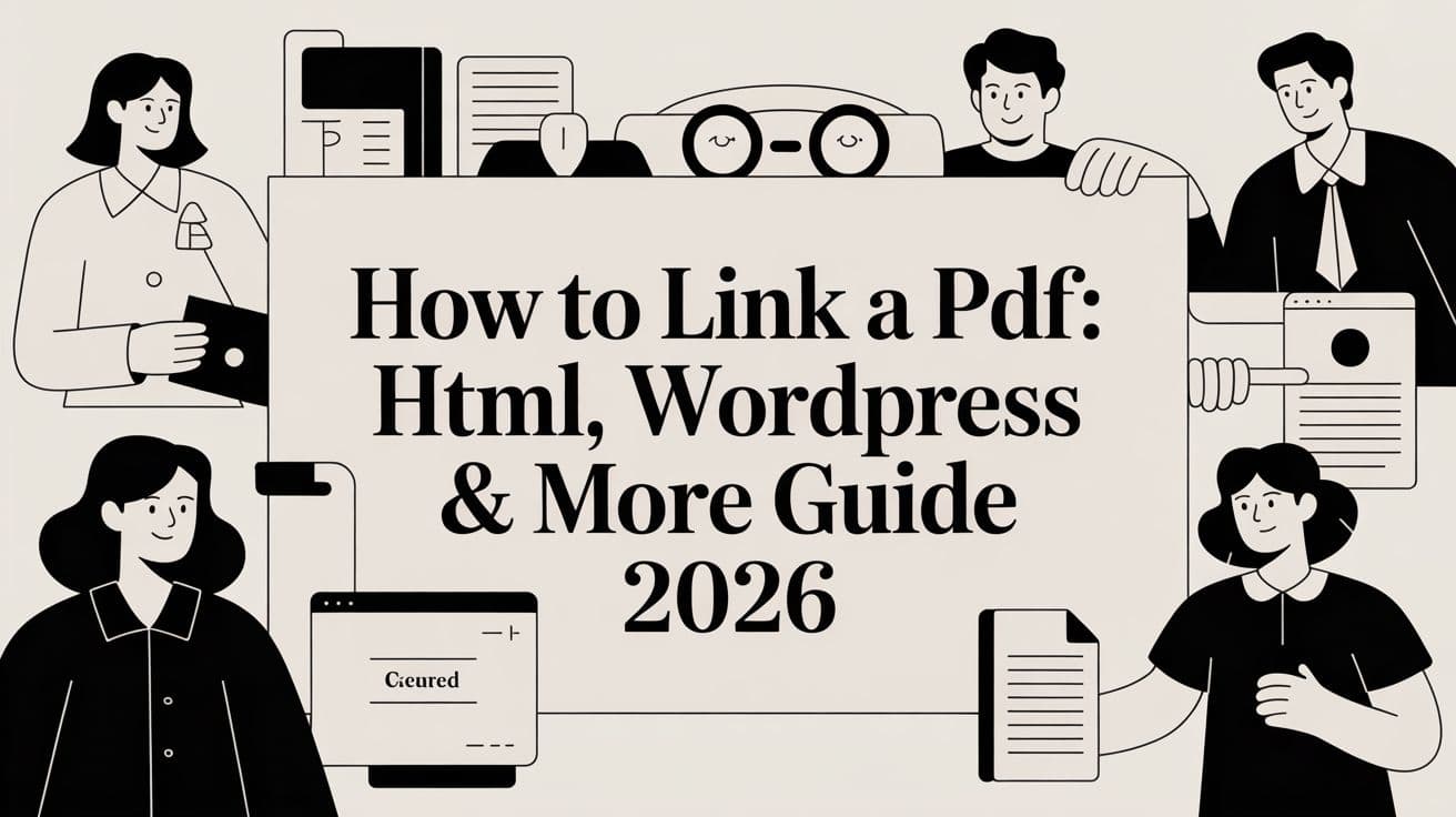 How to Link a PDF: HTML, WordPress & More Guide 2026