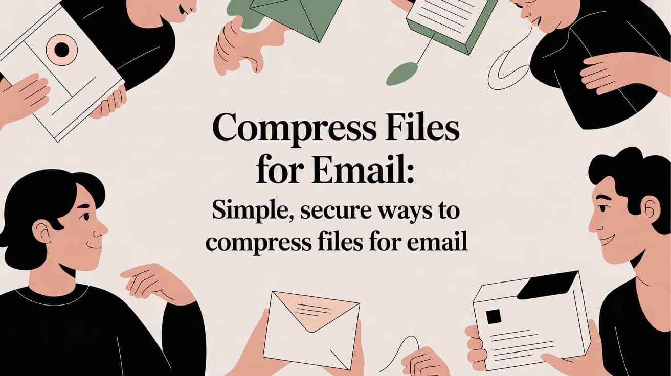 Compress Files for Email: Simple, Secure Ways to compress files for email