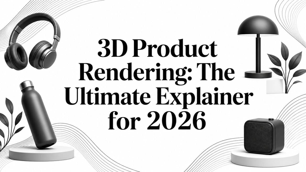 3D Product Rendering: The Ultimate Explainer for 2026