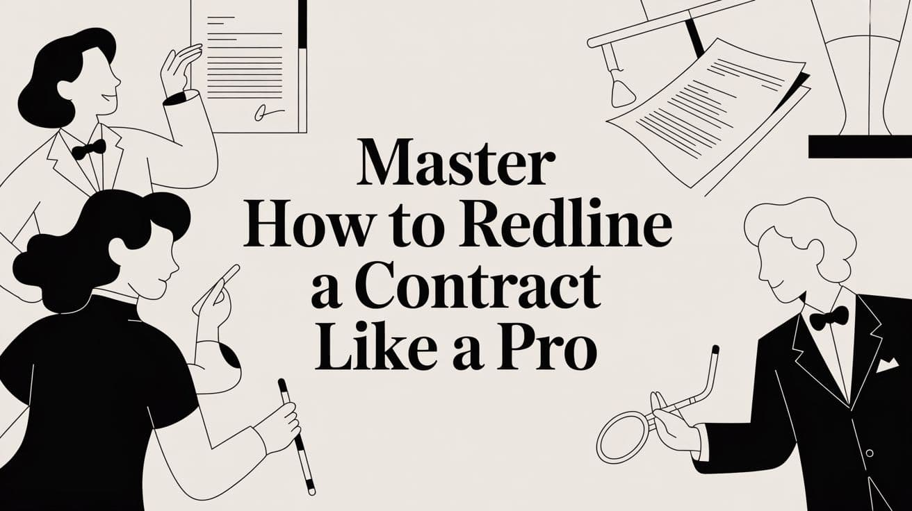 Master How to Redline a Contract Like a Pro