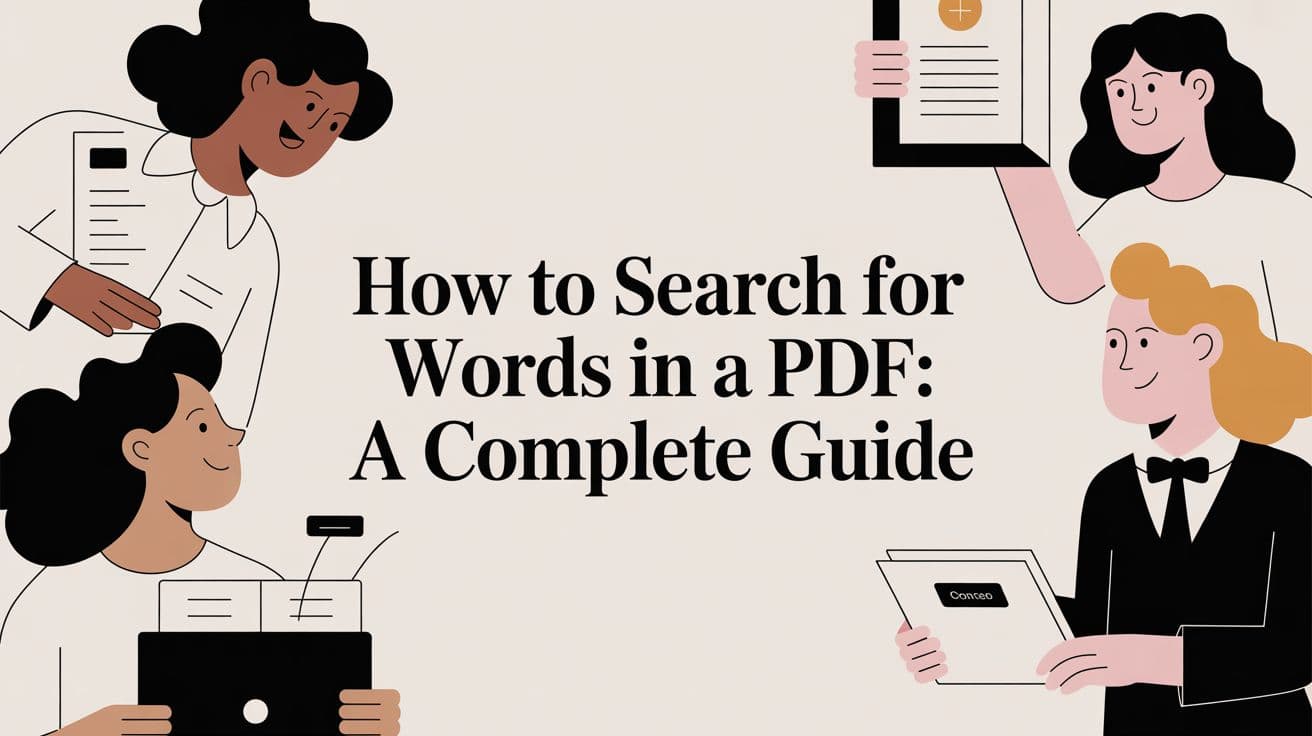 How to Search for Words in a PDF: A Complete Guide