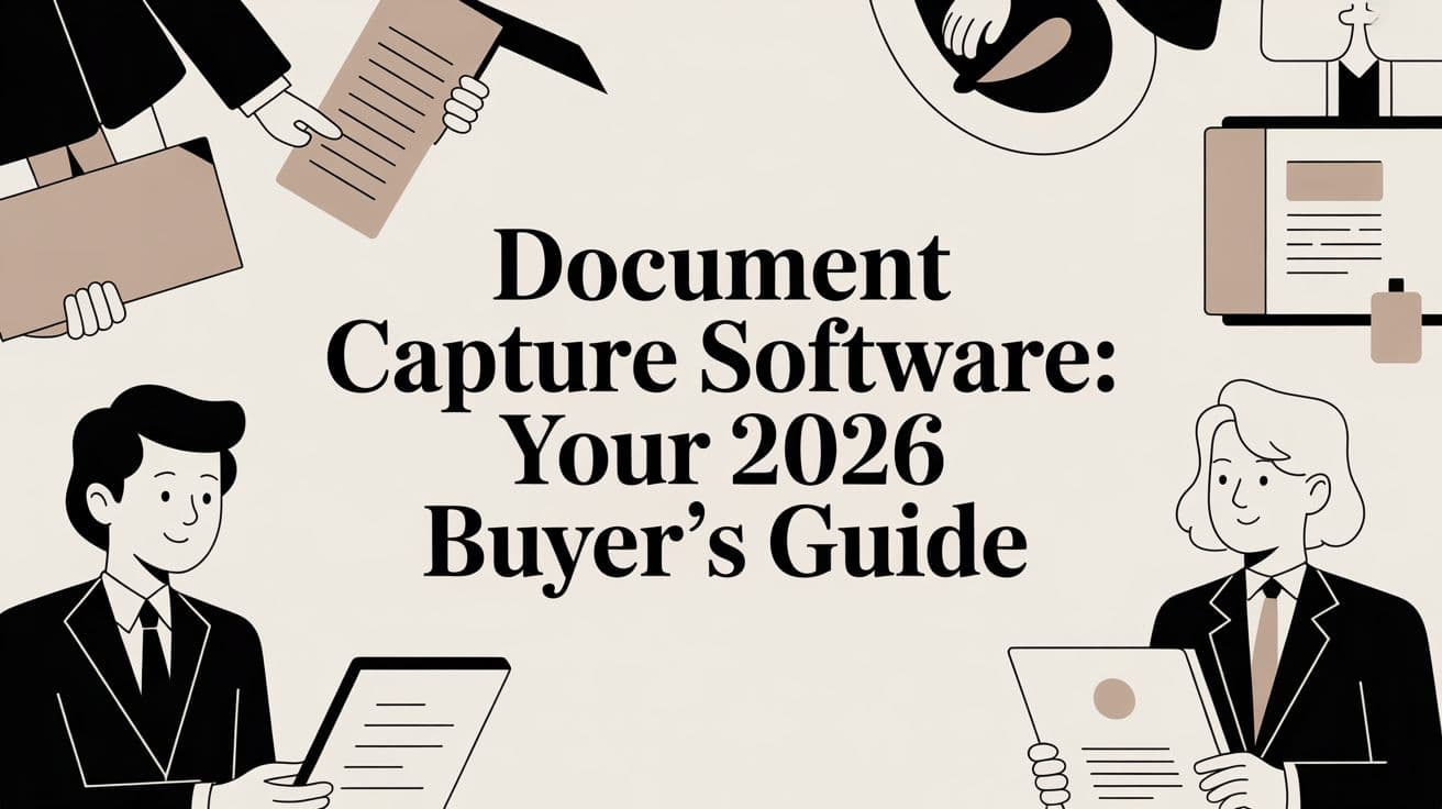 Document Capture Software: Your 2026 Buyer's Guide