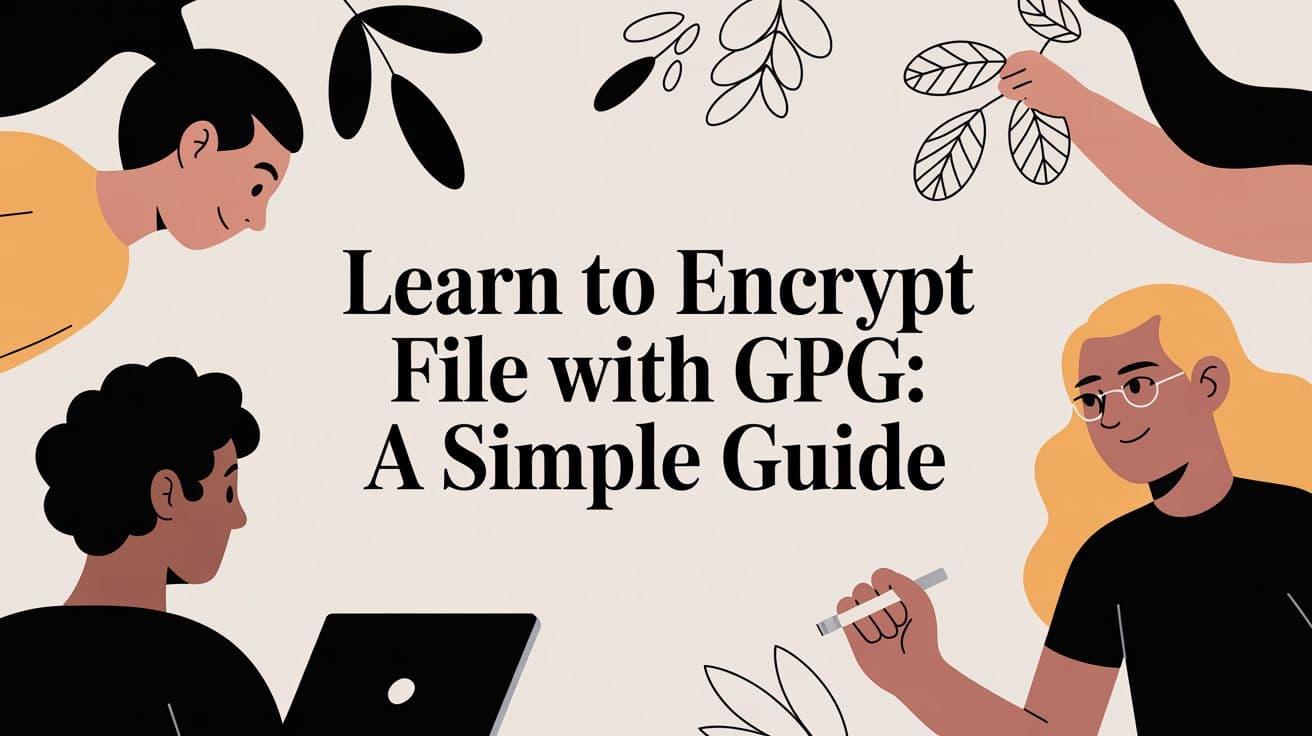 Learn to encrypt file with gpg: A Simple Guide