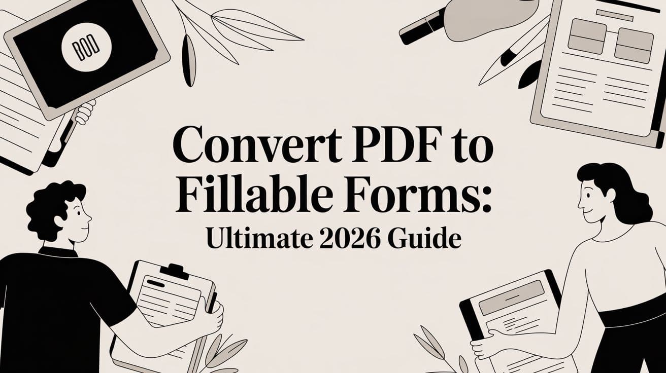 Convert PDF to Fillable Forms: Ultimate 2026 Guide